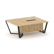 Steel Meet Начальный модуль L=2000 KD-PR.B.SPNW-20 Антрацит/Металл Антрацит 2000*1600*750