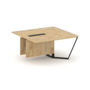 Steel Meet Завершающий модуль L=1600 KD-PR.B.SPZW-16 Антрацит/Металл Антрацит 1600*1600*750