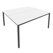 Slim Рабочая станция на металлокаркасе С.СП-6.3 Белый/Металл Белый 1580*1475*750