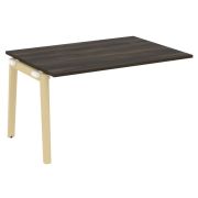Onix Wood Прох. наб. эл. переговорного стола OW.NPRG-3 Белый Бриллиант/Дуб Светлый/Металл Белый 1380