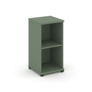 Concept Стеллаж 1 узкая секция, 2 ниши CN.STU-210 Кобо/Металл Черный 420*420*818
