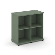 Concept Стеллаж 2 узкие секции, 2 ниши CN.STU-220 Кобо/Металл Черный 836*420*818