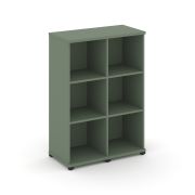 Concept Стеллаж 2 узкие секции, 3 ниши CN.STU-320 Кобо/Металл Черный 836*420*1186