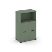 Concept Распаш. шкаф опорный/приставной с надставкой низ. CN.SOPR-003 B Кобо/Металл Черный 720*420*1