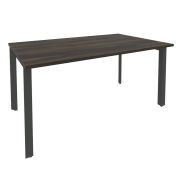 Onix Стол переговорный O.MP-PRG-1.4 Белый Бриллиант/Металл Белый 1580*980*750