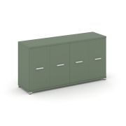 Concept Распаш. шкаф опорный/приставной CN.SOPR-005 W Кобо/Металл Белый 1480*420*750