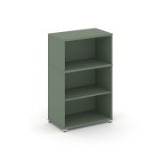 Concept Стеллаж опорный/приставной с надставкой низ. CN.SOPO-003 Кобо/Металл Белый 720*420*1140