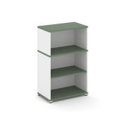 Concept Стеллаж опорный/приставной с надставкой низ. CN.SOPO-003 Кобо/Белый Бриллиант/Металл Белый 7