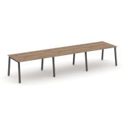 Style Project Стол переговорный SN-6A.SPRG-021.3 Белый/Металл Антрацит 2940*980*750