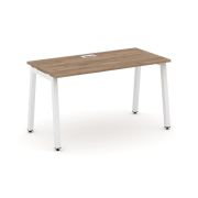 Style Project Стол письменный SN-5A.SP-002 Вяз Благородный/Металл Белый 1180*600*750