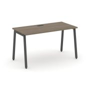 Style Project Стол письменный SN-4A.SP-002 Дуб Табак/Металл Белый 1180*600*750