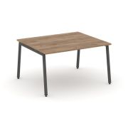 Style Project Стол переговорный SN-4A.SPRG-034.3 Тиквуд Светлый/Металл Белый 1580*1180*750