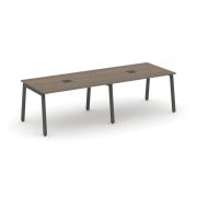 Style Project Стол переговорный SN-5A.SPRG-013 Акация Лорка/Металл Антрацит 2760*980*750