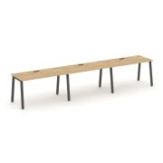 Style Project Рабочая станция 1 сторон. SN-6A.ORS-052 Акация Лорка/Металл Антрацит 3540*800*750