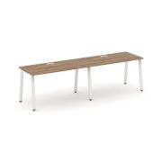 Style Project Рабочая станция 1 сторон. SN-6A.ORS-023 Антрацит/Металл Белый 2760*800*750