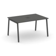 Style Project Стол переговорный SN-4A.SPRG-001 Дуб Табак/Металл Антрацит 980*980*750