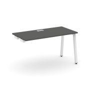 Style Project Стол-приставка к опор. элем. SN-5A.OPRS-013 Дуб Наварра/Металл Белый 1380*700*750