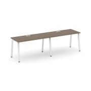 Style Project Рабочая станция 1 сторон. SN-6A.ORS-012 Акация Лорка/Металл Белый 2360*700*750