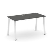 Style Project Стол письменный SN-6A.SP-004 Дуб Табак/Металл Белый 1580*600*750