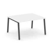Style Project Стол переговорный SN-6A.SPRG-033.3 Дуб Табак/Металл Белый 1380*1180*750