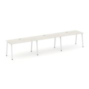 Style Project Рабочая станция 1 сторон. SN-4A.ORS-031 Тиквуд Светлый/Металл Антрацит 2940*600*750