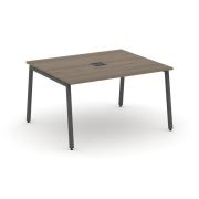 Style Project Стол переговорный SN-4A.SPRG-034 Дуб Наварра/Металл Антрацит 1580*1180*750