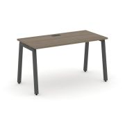 Style Project Стол письменный SN-5A.SP-021 Тиквуд Светлый/Металл Белый 980*800*750