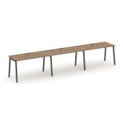 Style Project Рабочая станция 1 сторон. SN-4A.ORS-034 Антрацит/Металл Антрацит 4740*600*750