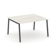 Style Project Стол переговорный SN-4A.SPRG-033.3 Тиквуд Светлый/Металл Белый 1380*1180*750