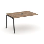 Style Project Проходной наб. элем. перег. стола SN-4A.NSPRG-004 Антрацит/Металл Белый 1580*980*750