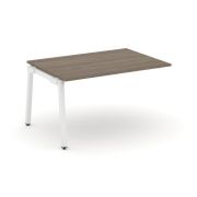 Style Project Проходной наб. элем. перег. стола SN-5A.NSPRG-003.3 Дуб Наварра/Металл Белый 1380*980*