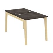 Onix Wood Рабочая станция OW.D.RS-2.0.7 Белый Бриллиант/Дуб Темный/Металл Антрацит 780*1475*750