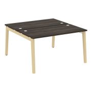 Onix Wood Рабочая станция OW.D.RS-2.3.7 Белый Бриллиант/Дуб Темный/Металл Антрацит 1380*1475*750