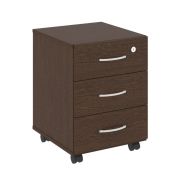 Nova S Тумба подкатная (3 ящика, с замком) В.ТМ-3 Бук Артизан 407*439*556