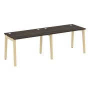 Onix Wood Рабочая станция OW.RS-2.2.7 Денвер Светлый/Дуб Темный/Металл Антрацит 2360*720*750