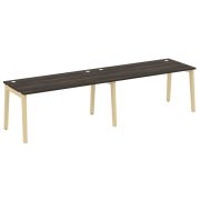 Onix Wood Рабочая станция OW.RS-2.4.8 Денвер Светлый/Дуб Темный/Металл Антрацит 3160*800*750
