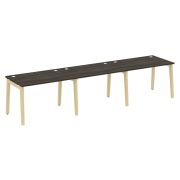 Onix Wood Рабочая станция OW.RS-3.2.8 Денвер Светлый/Дуб Темный/Металл Антрацит 3540*800*750