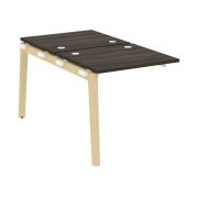Onix Wood Наборный эл. раб. станции OW.2.NRS-0.7 Белый Бриллиант/Дуб Темный/Металл Антрацит 780*1475