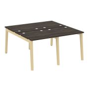 Onix Wood Рабочая станция OW.D.RS-4.0.8 Дуб Аттик/Дуб Светлый/Металл Белый 1560*1635*750