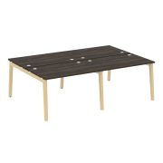 Onix Wood Рабочая станция OW.D.RS-4.2.8 Дуб Аттик/Дуб Светлый/Металл Белый 2360*1635*750