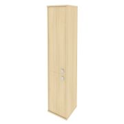 Style Шкаф высокий узкий левый Л.СУ-1.3 (L) Белый 412*410*1980