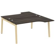 Onix Wood Рабочая станция OW.D.SA-1 Белый Бриллиант/Дуб Светлый/Металл Белый 1580*1995*750 (1475/460