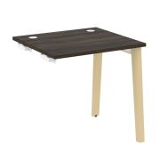 Onix Wood Стол-приставка OW.SPR-0.7 Белый Бриллиант/Дуб Светлый/Металл Белый 780*720*750