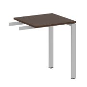 Metal System Приставной элемент на П-образном м/к БП.ПР-1 Белый/Металл Серый 600*600*750