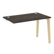 Onix Wood Стол-приставка OW.SPR-2.7 Белый Бриллиант/Дуб Светлый/Металл Белый 1180*720*750