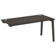 Onix Wood Стол-приставка OW.SPR-4.8 Белый Бриллиант/Дуб Светлый/Металл Белый 1580*800*750