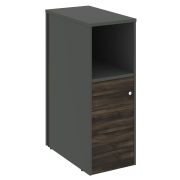 Onix Тумба 5 ящиков TIP-ON завершающая, левая O.R-TV-5 TIP (L) Белый Бриллиант 436*767*1185