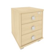 Style Тумба подкатная 3 ящ. с фолдингом Л.ТМ-3F Вяз Благородный 420*450*563