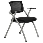 Кресло Seat RCH 462E Черный/Металл Серый