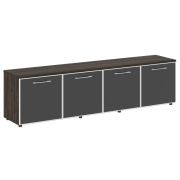 Yalta Тумба модульная LT.TS-4.6 black Акация Лорка/Стекло Black 2188*450*580